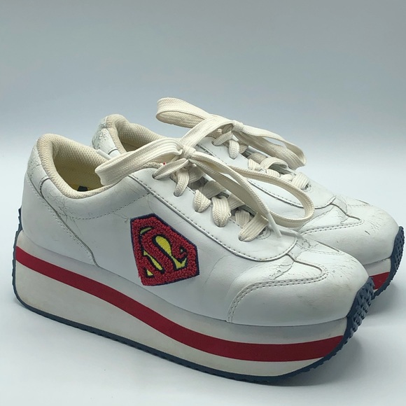 vintage platform sneakers